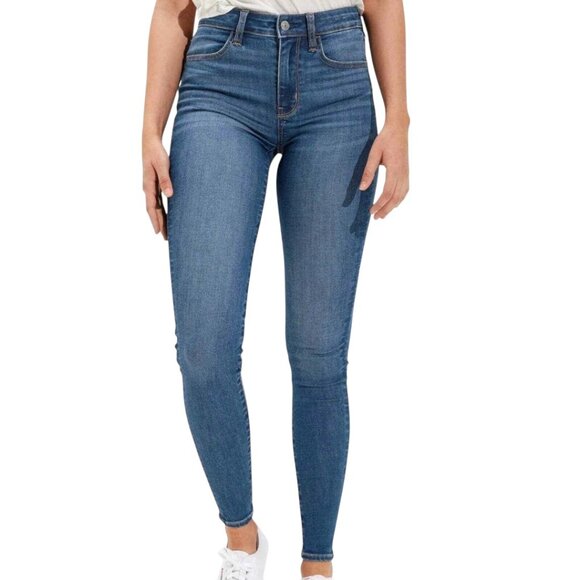 American Eagle Next Level Stretch High Rise Jegging Size 4 - Picture 1 of 15